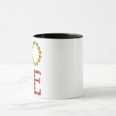 Liefde gemaakt met Gemstenen Mok (Midden)