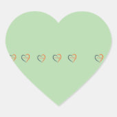 Liefde geneest hart sticker (Voorkant)