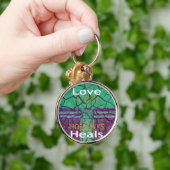 Liefde Geneest Sleutelhanger (Hand)
