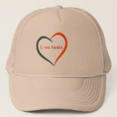 Liefde geneest trucker pet (Voorkant)