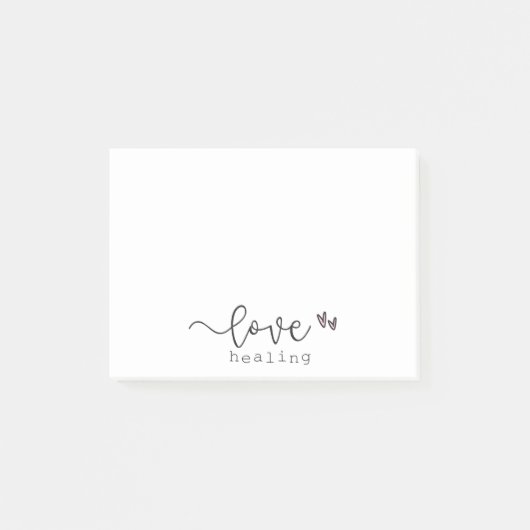 Liefde genezing Gezondheidszorg Medische beroep Post-it® Notes (Voorkant)