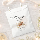 Liefde geniet van een Treat Herfst Eucalyptus Show Bedankzakje (Geknipt)