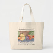 Liefde Geologie onvoorwaardelijk door fouten gedre Tote Bag (Voorkant)