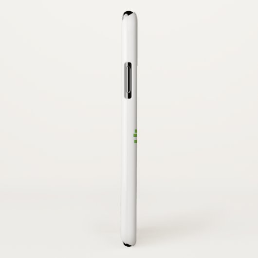 Liefde Geometrisch Patroon Art iPhone Case (Achterkant / rechts)