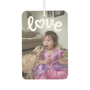 Liefde Geschenk met Eigen Foto Luchtverfrisser