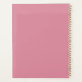Liefde Geschenk Roos Bloem Planner (Achterkant)