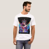 Liefde geschikt voor royalty's t-shirt (Voorkant volledig)