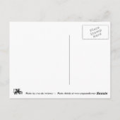 Liefde geschreven briefkaart (Achterkant)