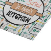 Liefde geserveerd in moeders keuken snijplank (Hoek)