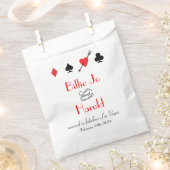 Liefde geslagen in Las Vegas bruiloft gunst tas Bedankzakje (Geknipt)