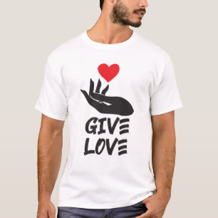 liefde geven t-shirt
