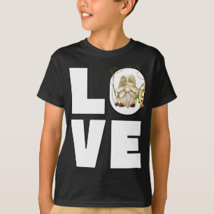 Liefde Gevist Opa Visser Pet Grappige Forel Fis T-shirt
