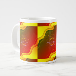 Liefde, Geworteld in Dankbaarheid Inspirerende V Grote Koffiekop