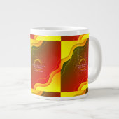 Liefde, Geworteld in Dankbaarheid | Inspirerende V Grote Koffiekop (Voorkant rechts)
