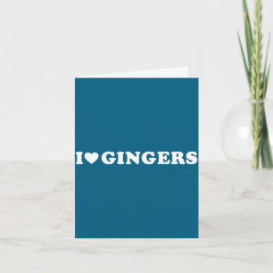 Liefde gingers grappige st patricks dag dibs op de kaart