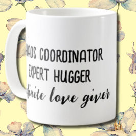 Liefde Giver Hugger Schattige Moederdag Gift Koffiemok