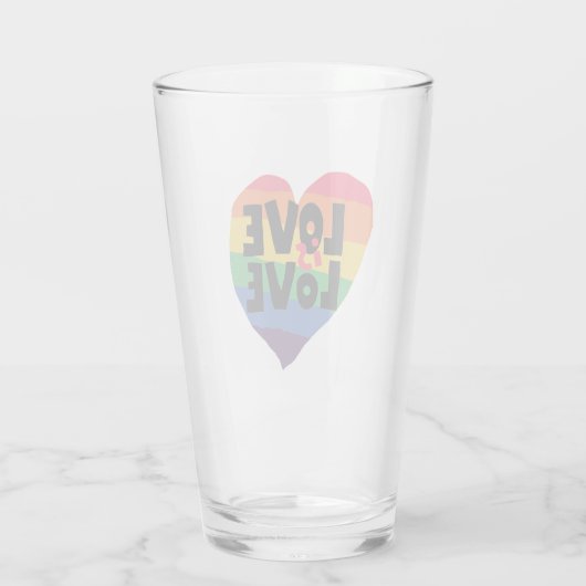 Liefde Glas (Achterkant)