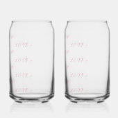 Liefde Glazen Kop | Romantisch Drinkglas (Links)