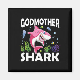 Liefde Glimlach Mooie Vis Godmoeder Haai In De Zee Magneet