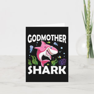 Liefde glimlach mooie visgodmoeder haai in het Zee Kaart