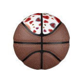 Liefde, glitterige harten 2 basketbal (Rechts)