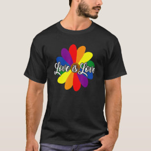 Liefde gloed Lgbt Gay Lesbian Human Rights T-shirt