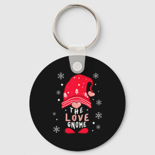 Liefde Gnome Familie Matching Valentijnsdag Grappi Sleutelhanger