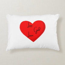 Liefde God houdt van decoratief kussen