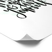 Liefde God van je buur en liefde van jezelf Poster (Hoek)