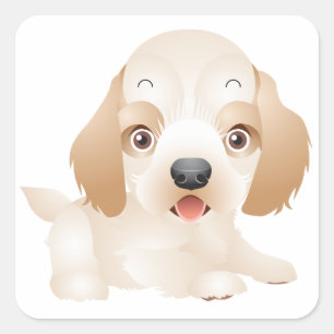 Liefde Golden Retriever Puppy Hond Stickers