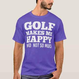 Liefde Golf Wind niet zo veel grappny T-shirt