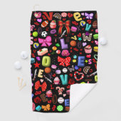 Liefde Golfhanddoek (Insitu)