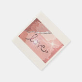 Liefde golven servet (Hoek)