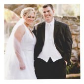 Liefde - Gouden Confetti - Trouwfoto's Kubus (Rechts)