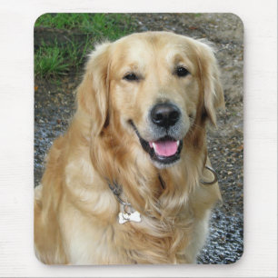 Liefde Gouden Retriever Puppy Hond Muismat