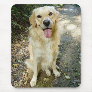 Liefde Gouden Retriever Puppy Hond Muismat