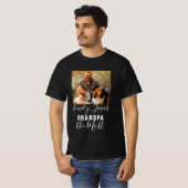 LIEFDE GRANDPA DE MEESTE Vaderdag VAN DE Douane T-shirt (Voorkant volledig)