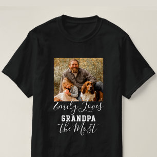 LIEFDE GRANDPA DE MEESTE Vaderdag VAN DE Douane T-shirt