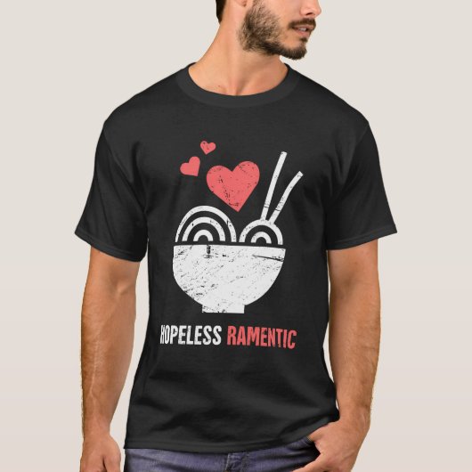Liefde Grappige Ramen Noodles Lover Japans Eten Ra T-shirt (Voorkant)