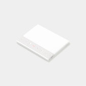 Liefde Griekse sleutel Post-it® Notes (Schuin)