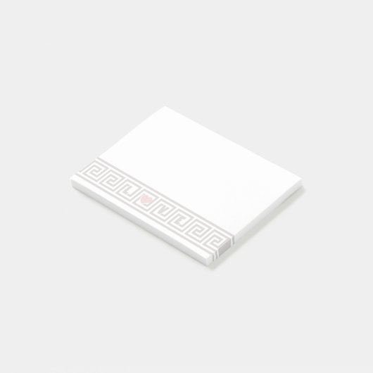 Liefde Griekse sleutel Post-it® Notes (Schuin)