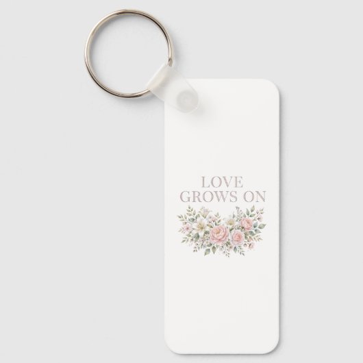 Liefde groeit aan sleutelhanger (Voorkant)