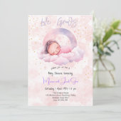 Liefde groeit, baby shower kaart (Staand voorkant)