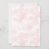 Liefde groeit, baby shower kaart (Achterkant)