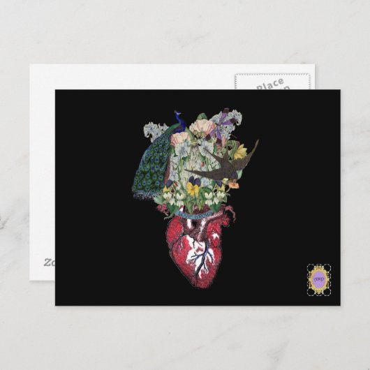 Liefde groeit briefkaart (Voorkant / Achterkant)