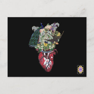 Liefde groeit briefkaart