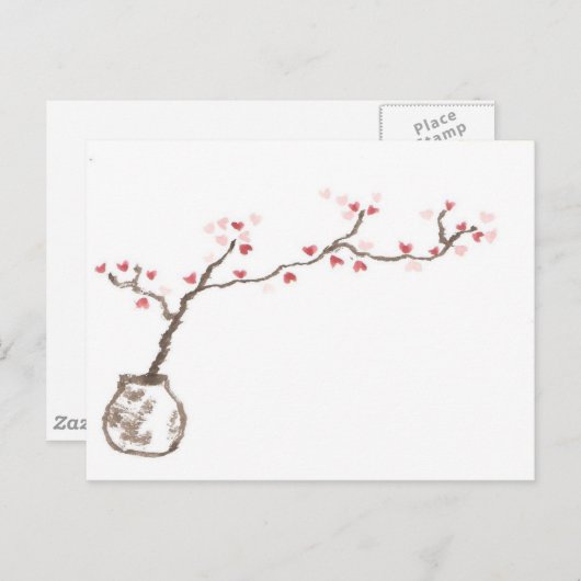 liefde groeit briefkaart (Voorkant / Achterkant)