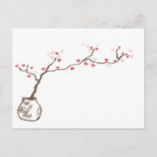 liefde groeit briefkaart