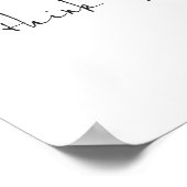 Liefde groeit het best in kleine huisjes, aangepas poster (Hoek)