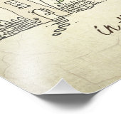 Liefde groeit het beste in kleine huizen foto afdruk (Hoek)